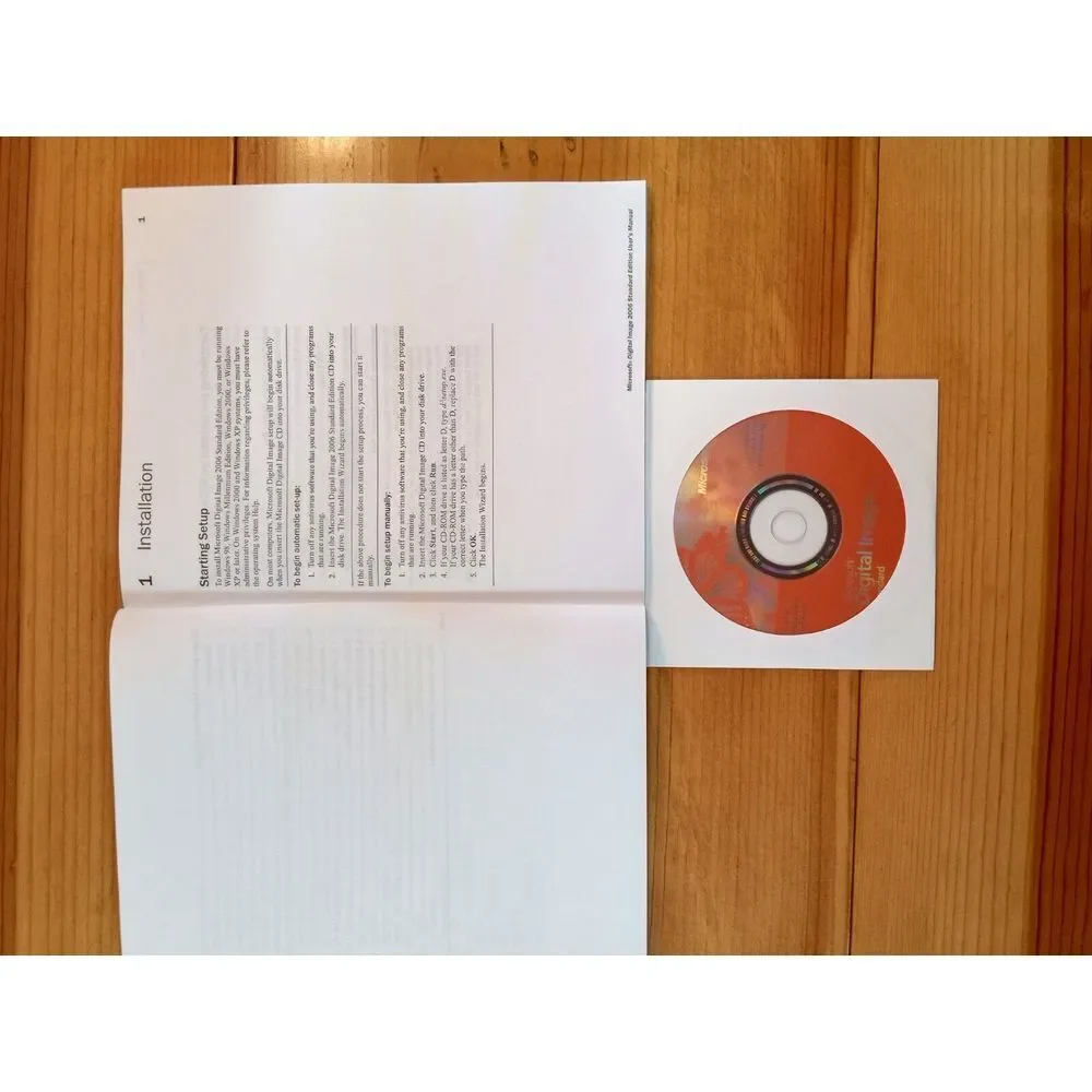 Microsoft Digital Image 2006  - Standard Edition - User's Manual📸📸📸‎